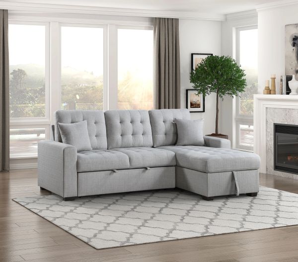 McCafferty Sectional sleeper RAF Chaise Gray Special SALE Special SALE
