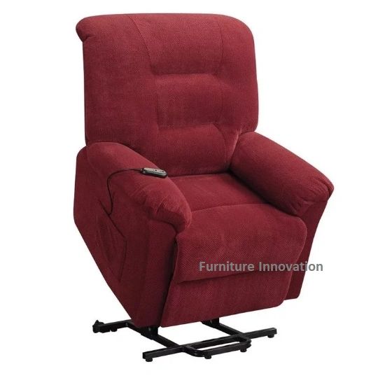 The brick chenille discount recliner