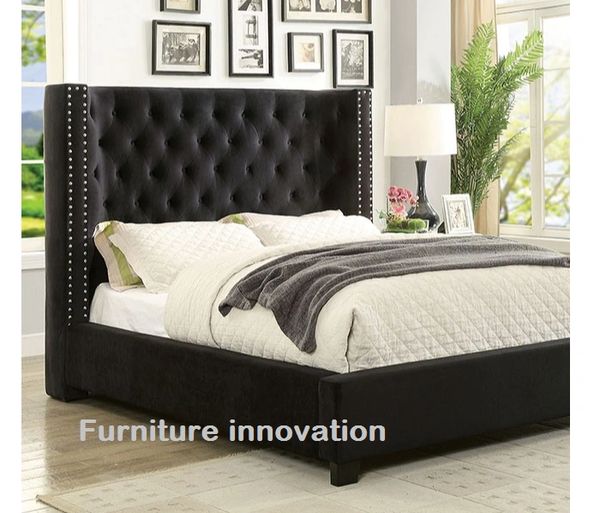 Mirabelle Wing Back Bed | San Francisco Furniture Outlet Modern L ...