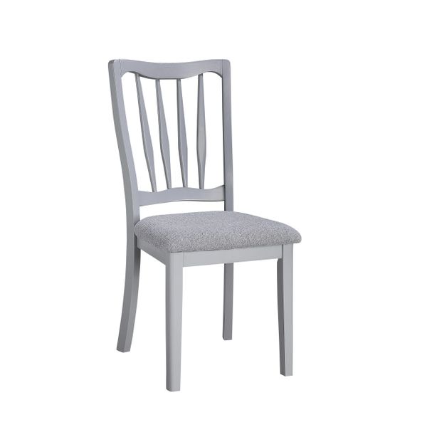 Muncie Dining Table Chair Set Grey Furniture Innovation San