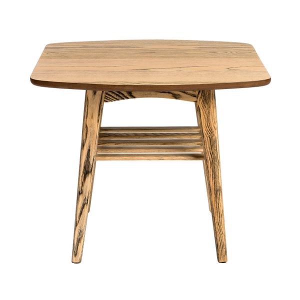 Euro Style Carmela Square Side Table In Oak Furniture Innovation San Francisco Furniture Outlet Modern L Custom Upholsterary