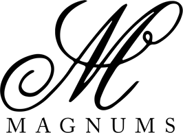 Magnum' Cigar Wine & Liquor Logo