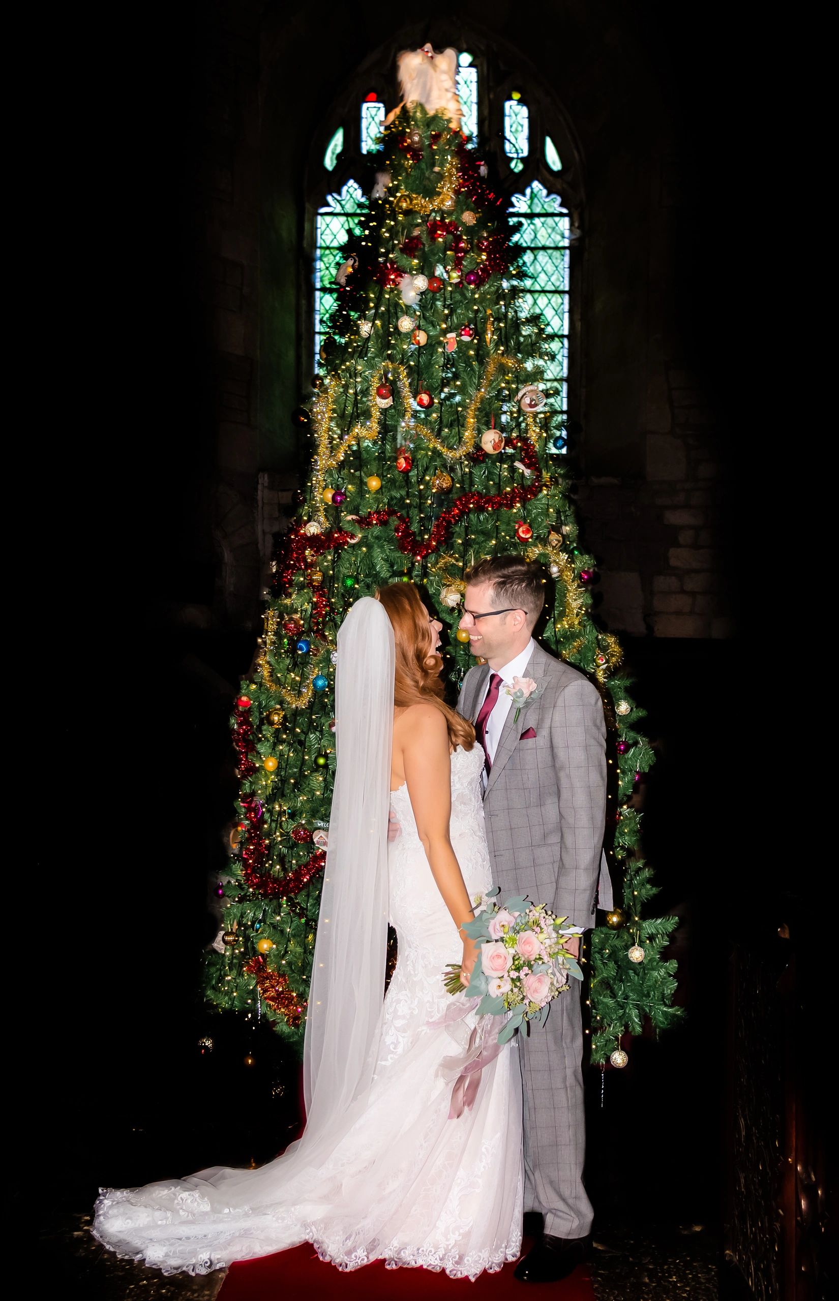 love romance elegant contemporary Christmas wedding photography classic photo documentary Wiltshire
