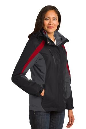 Port Authority® Ladies Colorblock 3-in-1 Jacket