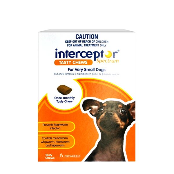 Interceptor Spectrum Brown for Very Small Dogs under 4kg OnLine