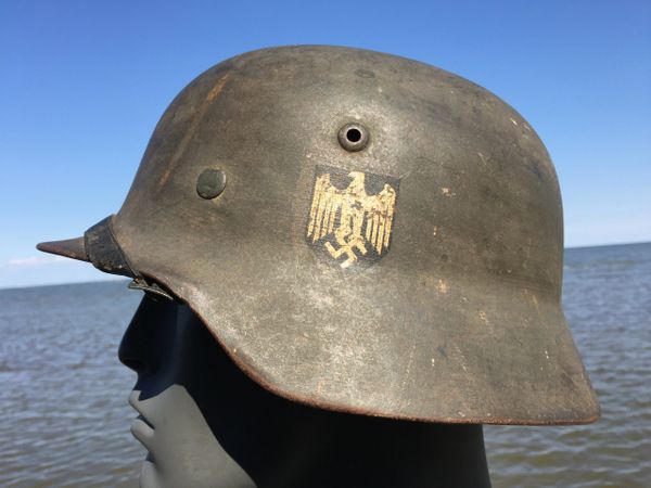 Original ww2 best sale helmets for sale