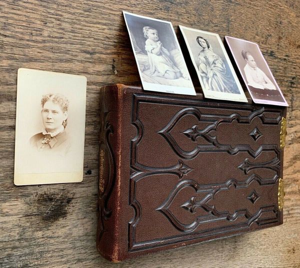 HISTORIC Ausable Forks KEESEVILLE NY Civil WAR CDV & Tin Album 50