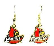 University of Louisville Earrings - Logo