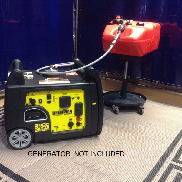 CHAMPION 3500W INVERTER GENERATOR EXTENDED RUN FUEL LINE AND CAP 
