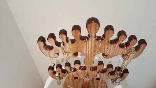 Two Tier Jewelry Tree