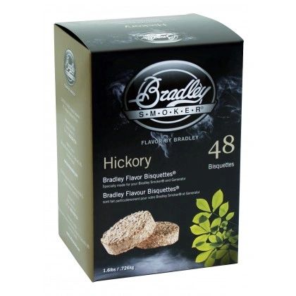 Bradley Smoker Hickory Bisquettes 48 Pack
