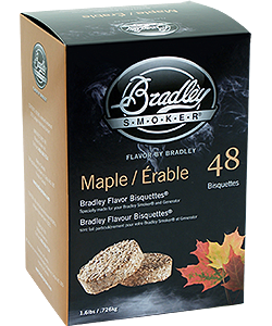Bradley Smoker Maple Bisquettes 48 Pack