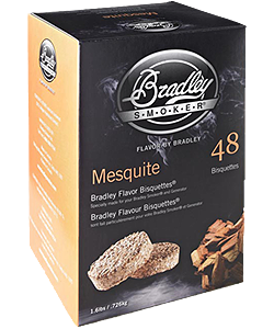 Bradley Smoker Mesquite Bisquettes 48 Pack