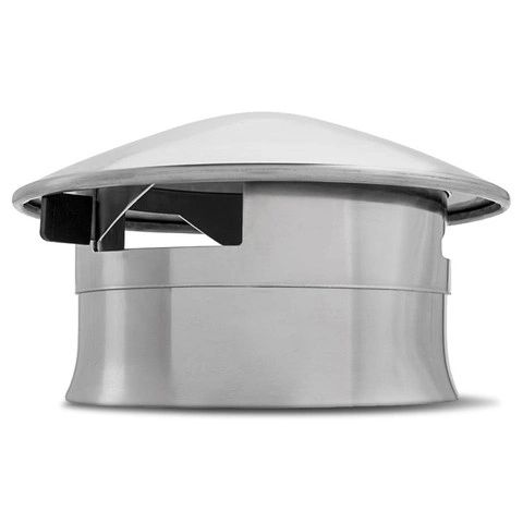 Stainless Adjustable Chimney Cap for Big Green EGG by SmokeWare