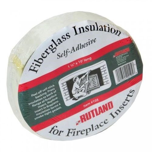 Rutland 10 ft. x 1-1/2 in. Fiberglass Fireplace Insert Insulation