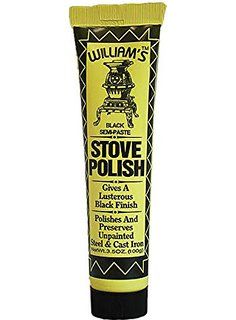 Williams Stove Polish, 2.7 oz. tube  shopfireside, Grills, Smokers, BBQ  Rubs Sauces, Hot Tub