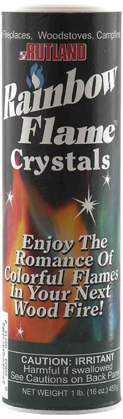 Rutland Rainbow Fire Crystals (16oz)