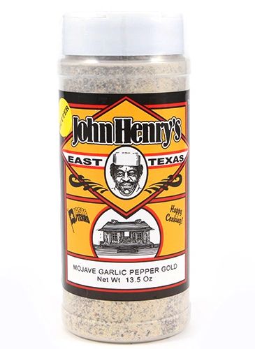 John Henry's Mojave Garlic Pepper Gold Rub - Butter