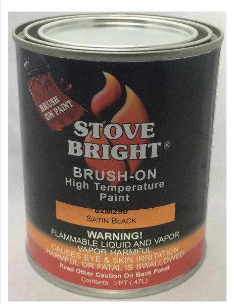 Brushable Satin Black Pint Stove Bright Shopfireside Grills