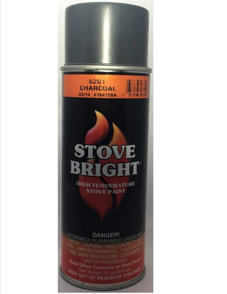Stove Bright Fireplace Paint - Charcoal