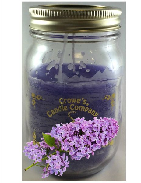 Lilac Candle