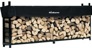 10' Woodhaven Firewood Rack and Cover