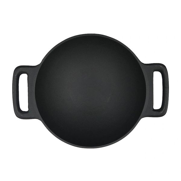 Mr. Bar-B-Q 10" Cast Iron Wok