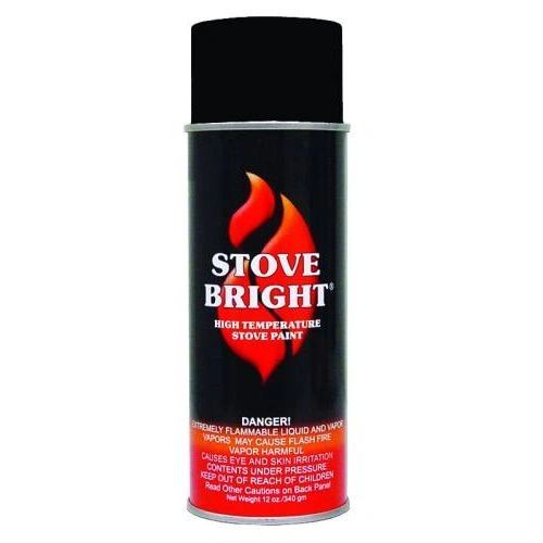 Stove Bright Fireplace Paint -DuraVent Black