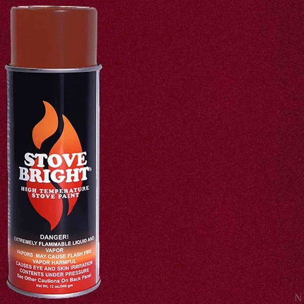Stove Bright Fireplace Paint - Mojave Red