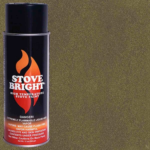 Stove Bright Fireplace Paint - Honeyglow Brown