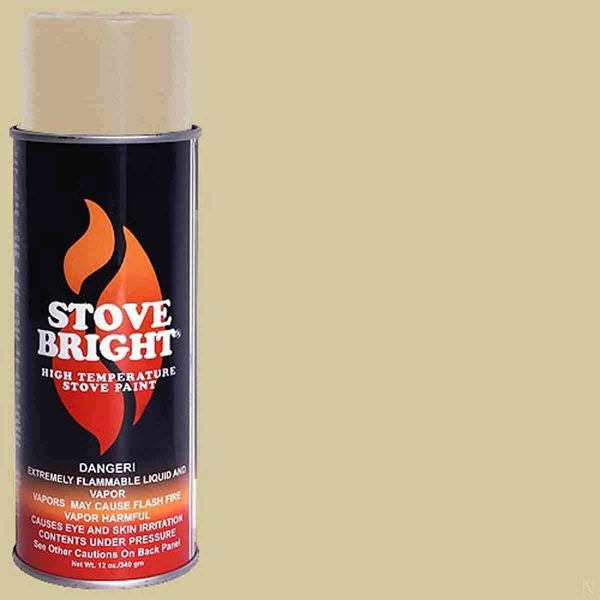 Stove Bright Fireplace Paint - Sand