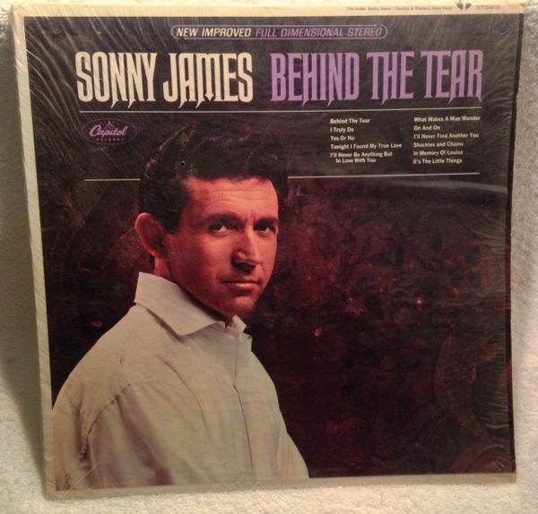 JAMES, SONNY (LP/33rpm) Behind The Tear. Capitol ST2415, 1965 (VG)