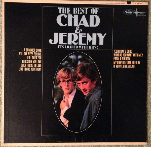 CHAD & JEREMY (LP/33) The Best Of... Capitol/Star Line T2470 1967 Hi Fidel VG+