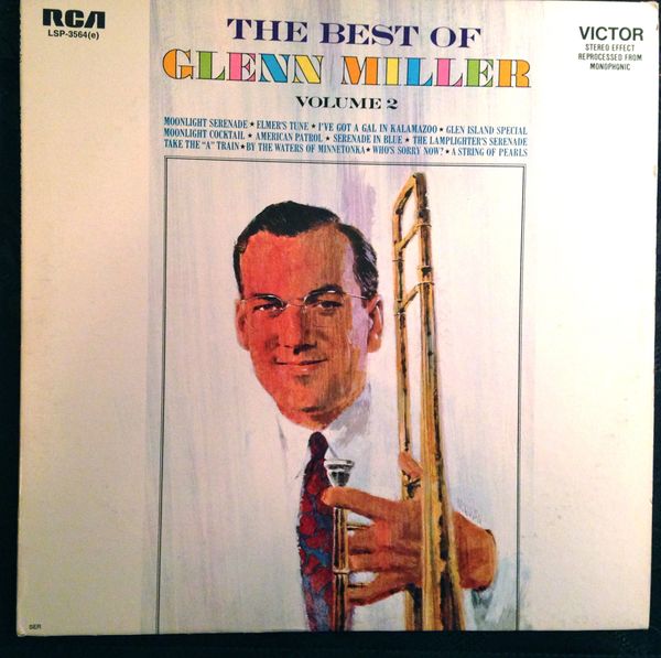 MILLER, GLENN (LP) THE BEST OF, Vol 2, RCA lbl, 1966 VG+