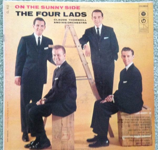 FOUR LADS, LP, On The Sunny Side w/Claude Thornhill Orch. 1956