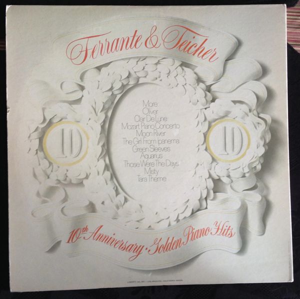 FERRANTE & TEICHER-10th Anniversary-Golden Piano Hits (2-LP Set) 1969 UA UXS70