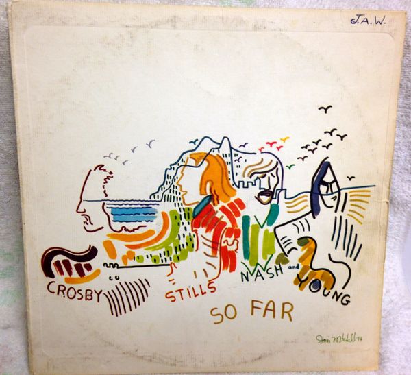 CROSBY STILLS NASH & YOUNG (LP, 33 rpm) "So Far" Atl SD 18100, 1970 (VG)
