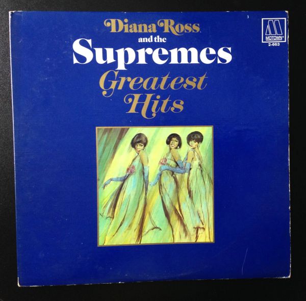 ROSS, DIANA & THE SUPREMES GREATEST HITS (2/LP Set) 1967, Motown MT2-663 (VG+)