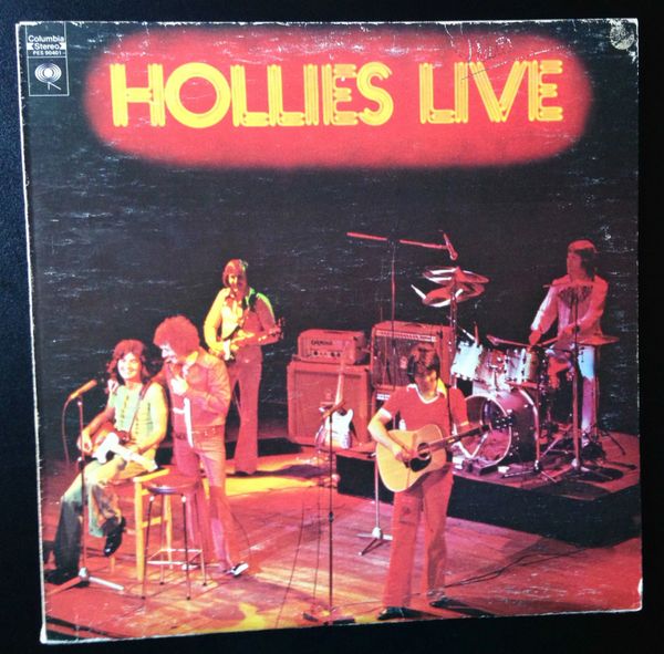HOLLIES (LP) LIVE (Columbia PES-90401) (from Canada) 1977