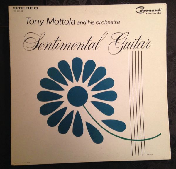MOTTOLA, TONY & HIS ORCHESTRA, Sentimental Guitar, LP, 1964, Command lbl (EX)