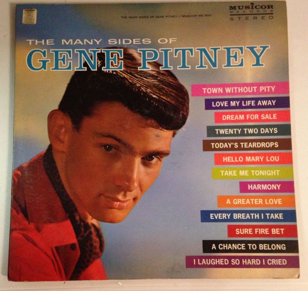 PITNEY, GENE (LP) The Many Sides of Gene Pitney (Musicor MS 3001 Stereo) 1962