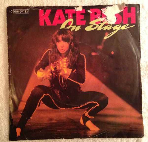 BUSH, KATE (PS/7"/33rpm/EP/4 songs) - ON STAGE - EMI Electrola, 1979 (Germany) VG+