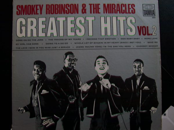 ROBINSON, SMOKEY & THE MIRACLES (LP) Greatest Hits Vol. 2, Tamla, 1968. VG+