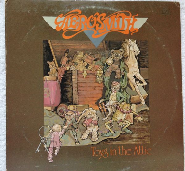 AEROSMITH (LP/33) Toys In The Attic, Columbia PC 33479, Stereo, 1975 (EX)
