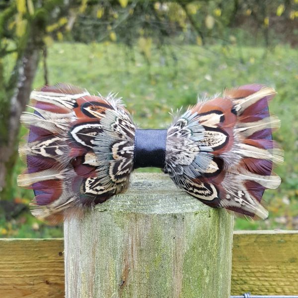 Pheasant Bow Tie