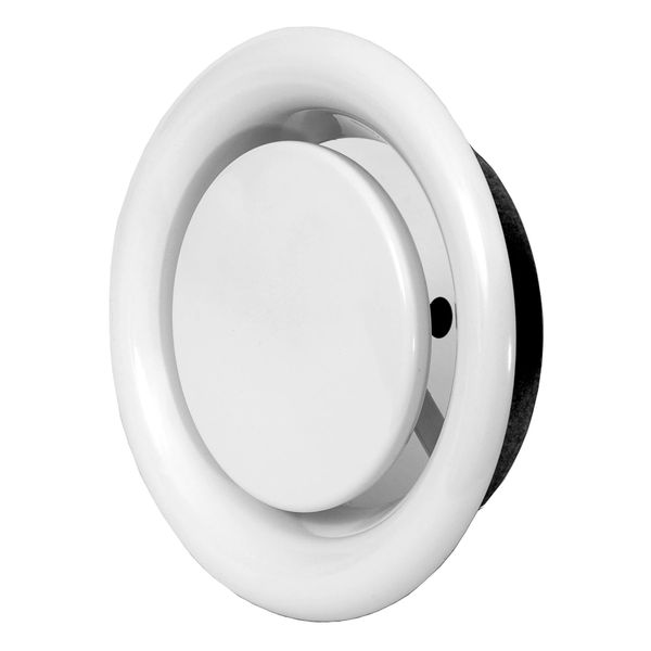 125mm steel air extract valve