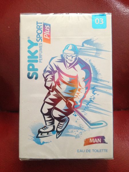Spiky Sport 03 - Hockey - Clean Musk Scent