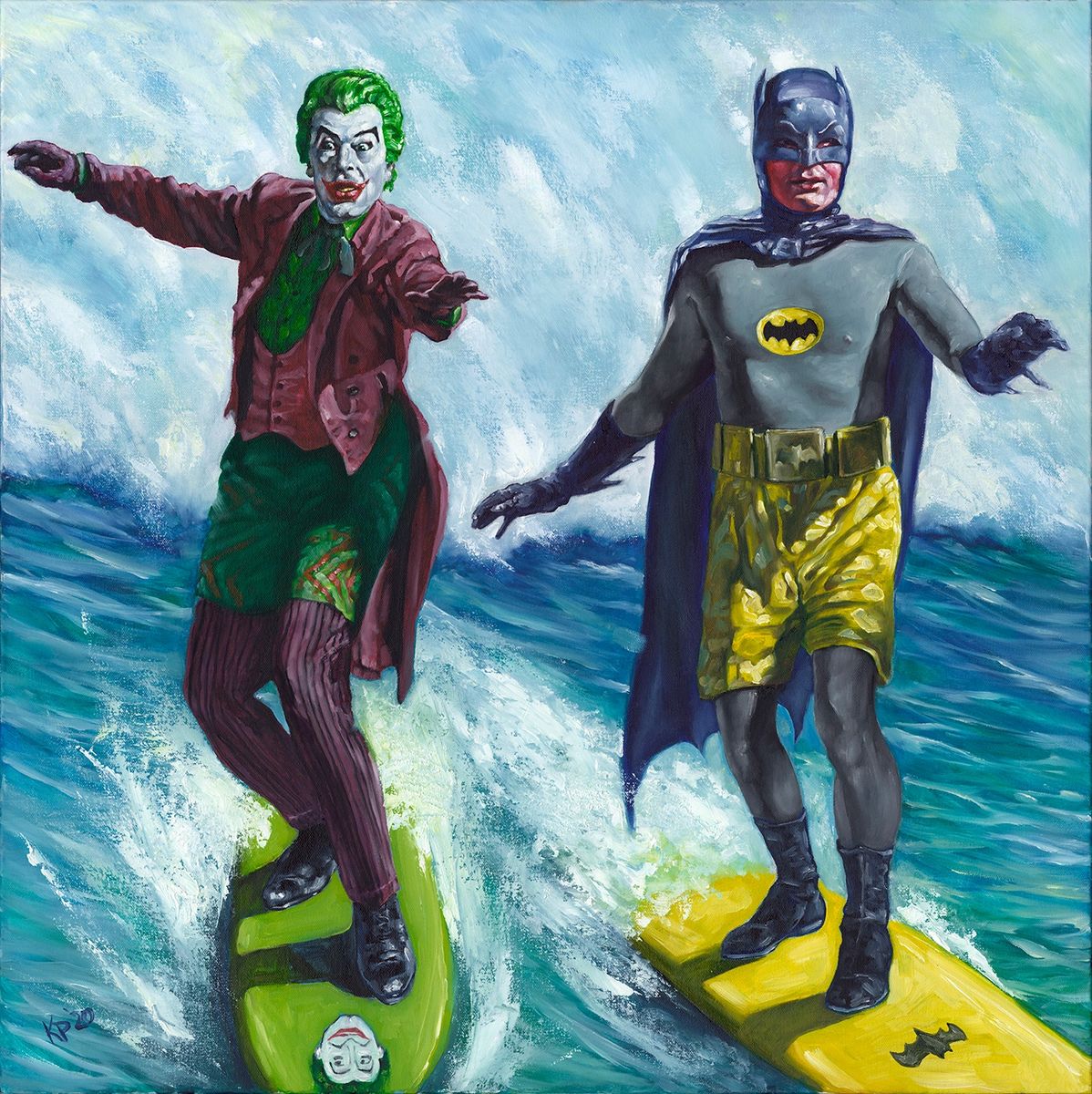 Surf's Up! Joker's Down!