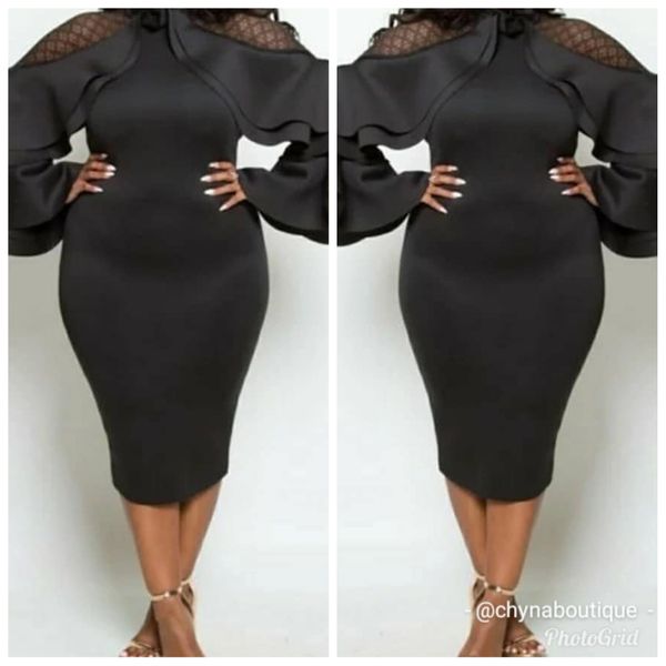 The Black and Beauty Dress