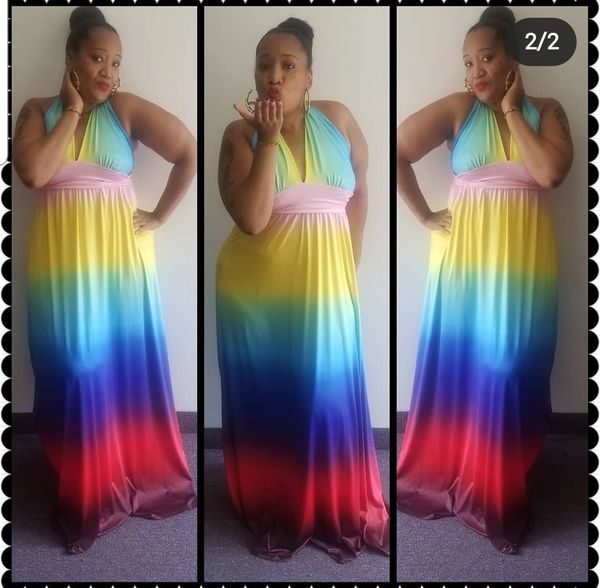 Strike a Pose Maxi Dress